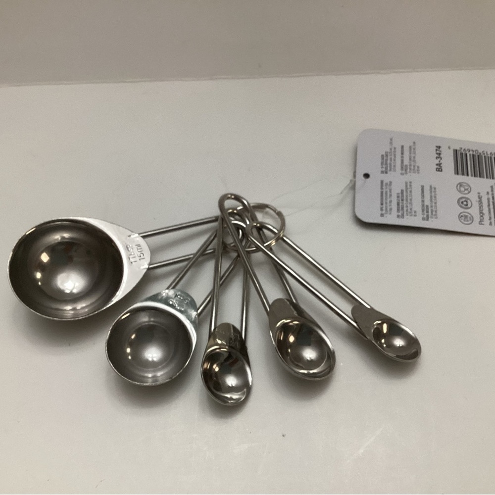 Prepworks by Progressive Stainless Steel Kitchen Measuring Spoons - Set of 5 Pc